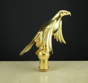 gilded bronze eagle King Charles Anointing Screen london
