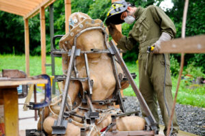 3_welding silicone casing production mould kadampa buddha tara