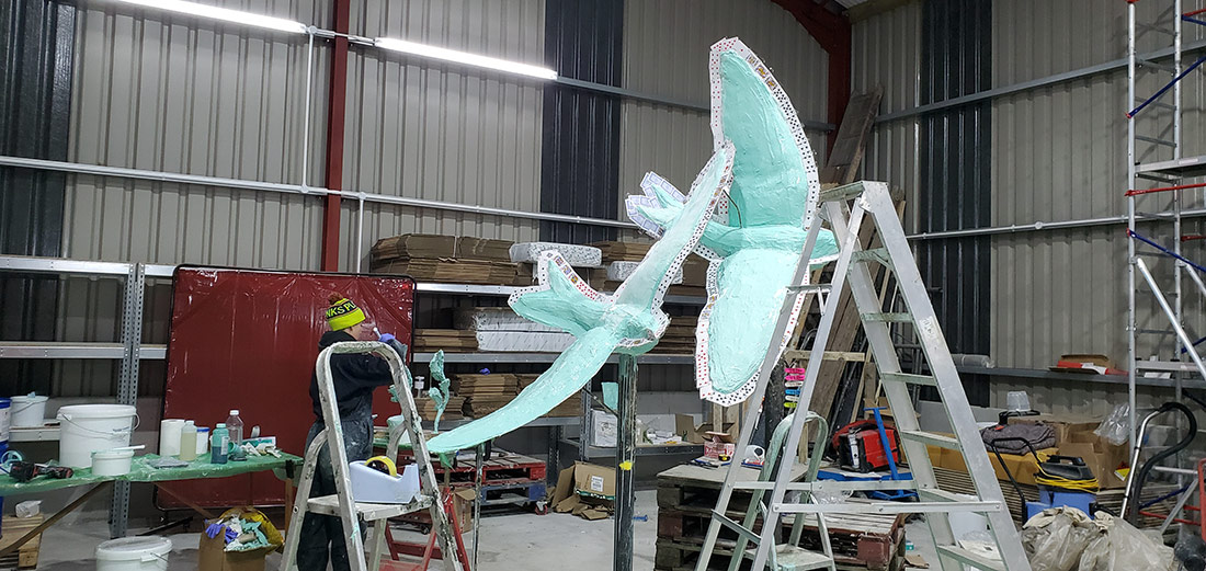 house martins sculpture