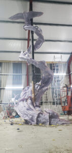 completed silicone mould making space for nature uk