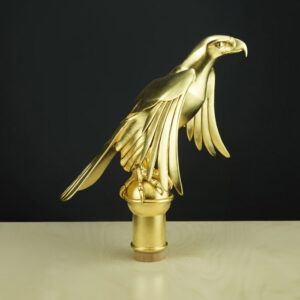 gilded bronze eagle King Charles