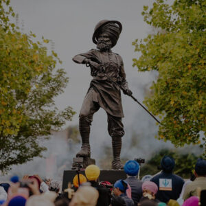 bronze sikh saragarhi sculpture memorial